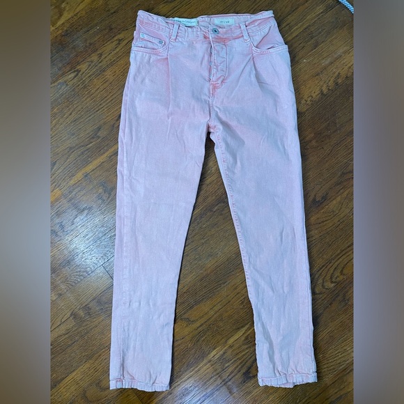Pilcro and the Letterpress High Rise Pink Jeans - Picture 1 of 3